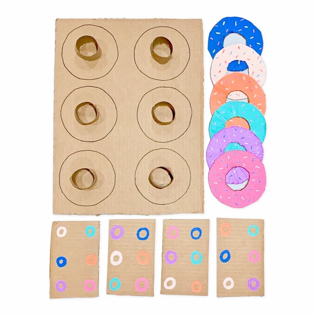 Donut Pattern Game - DIY - Playgarden Online