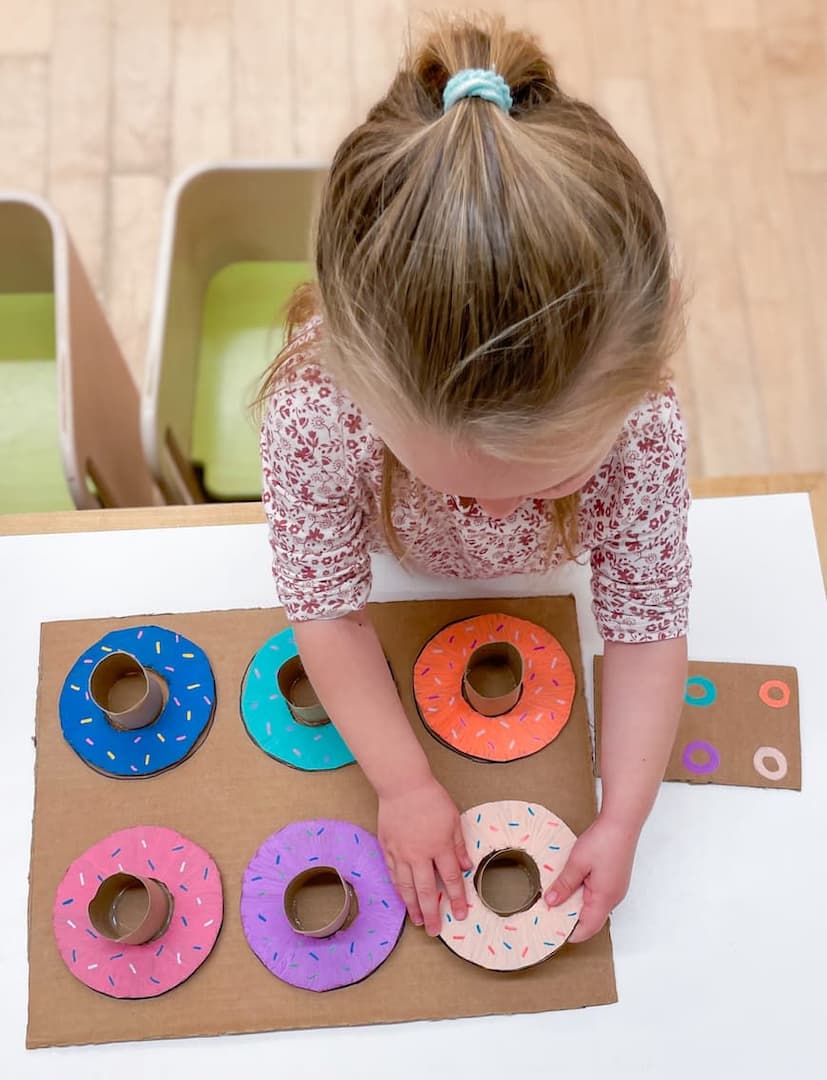 Donut Pattern Game - DIY - Playgarden Online