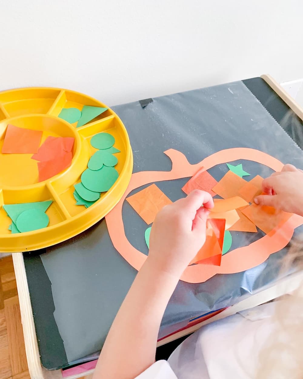 Stained Glass Pumpkin - DIY - Playgarden Online