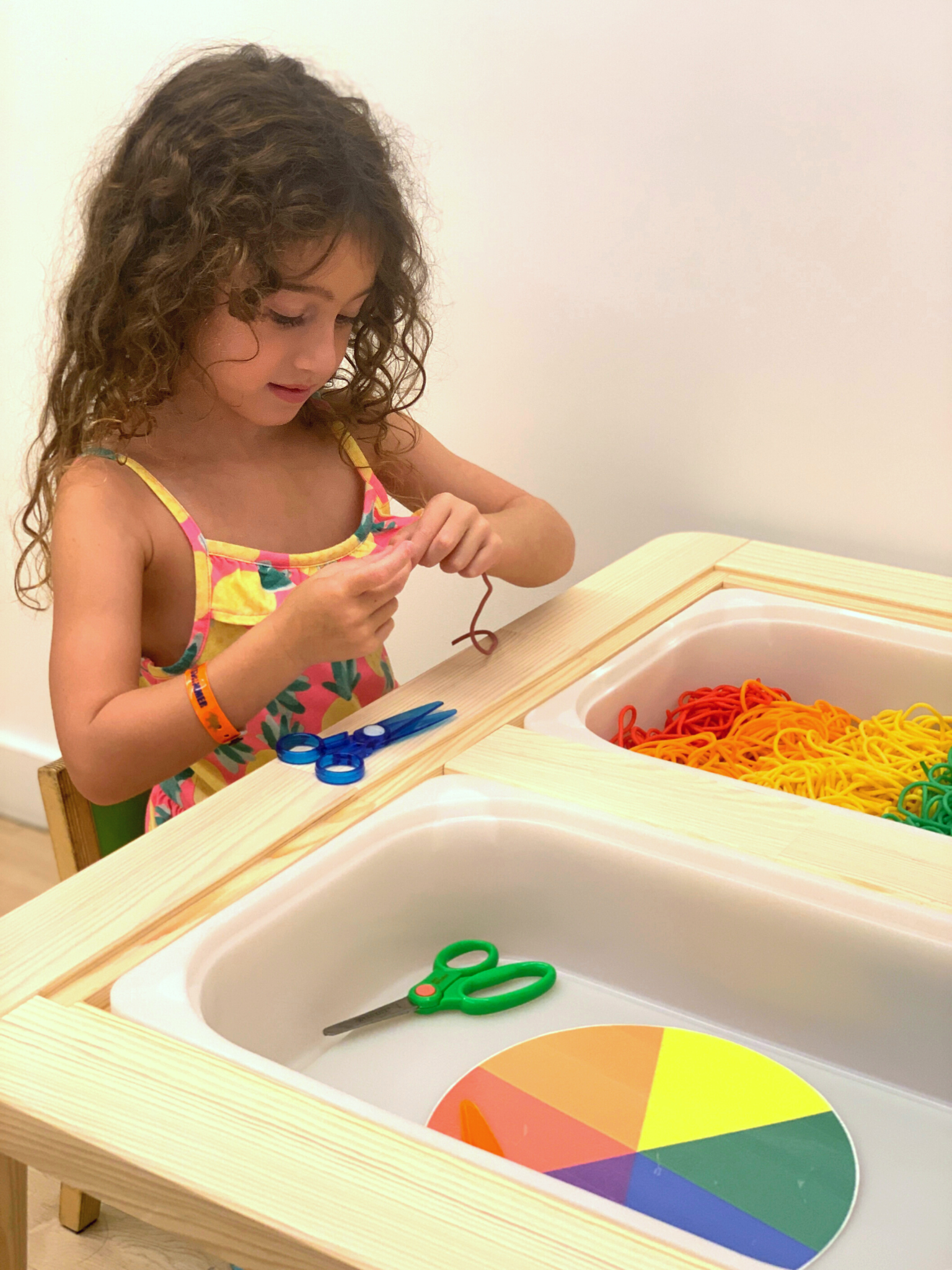 Rainbow Pasta Cutting - DIY - Playgarden Online