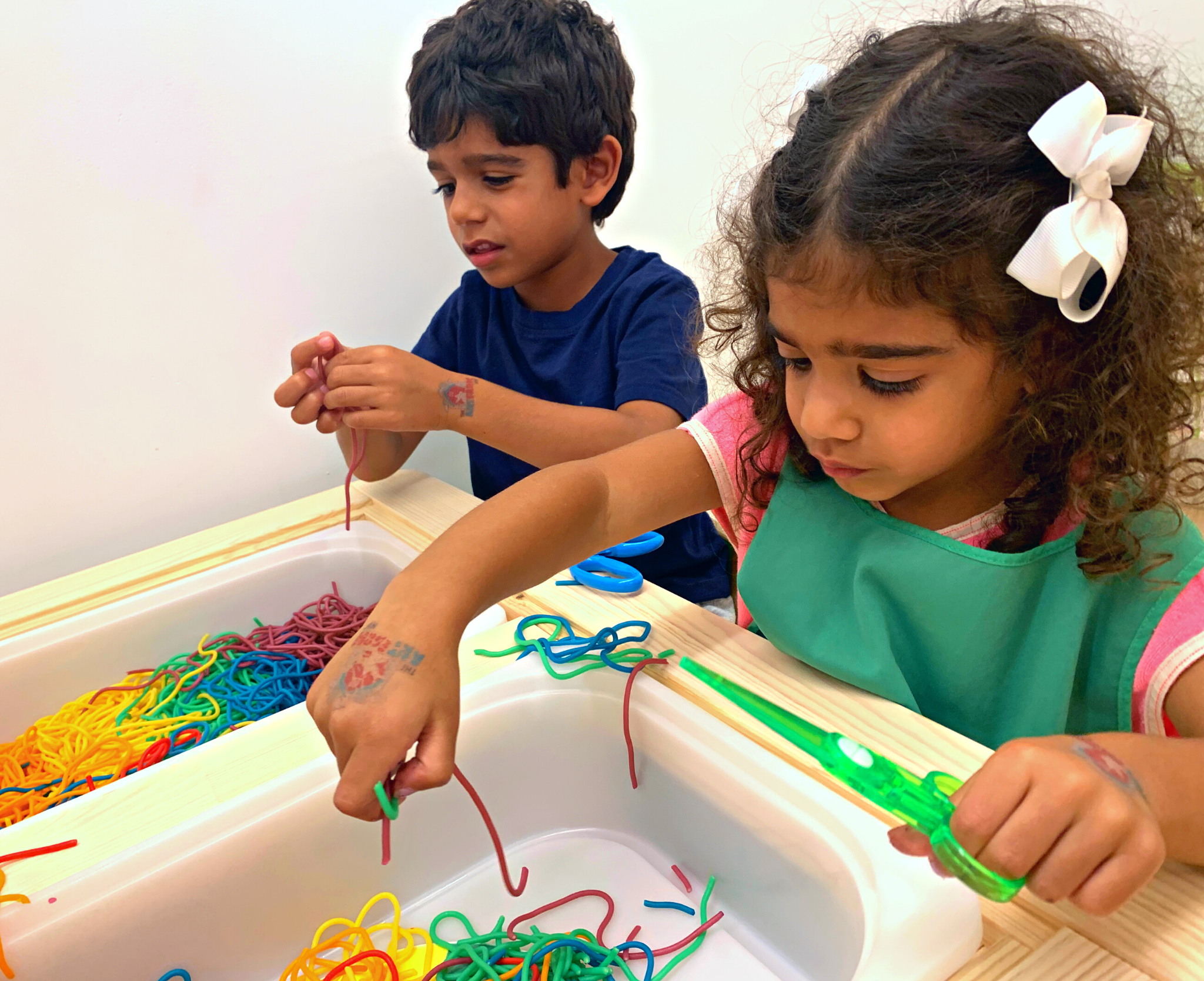 Rainbow Pasta Cutting - DIY - Playgarden Online