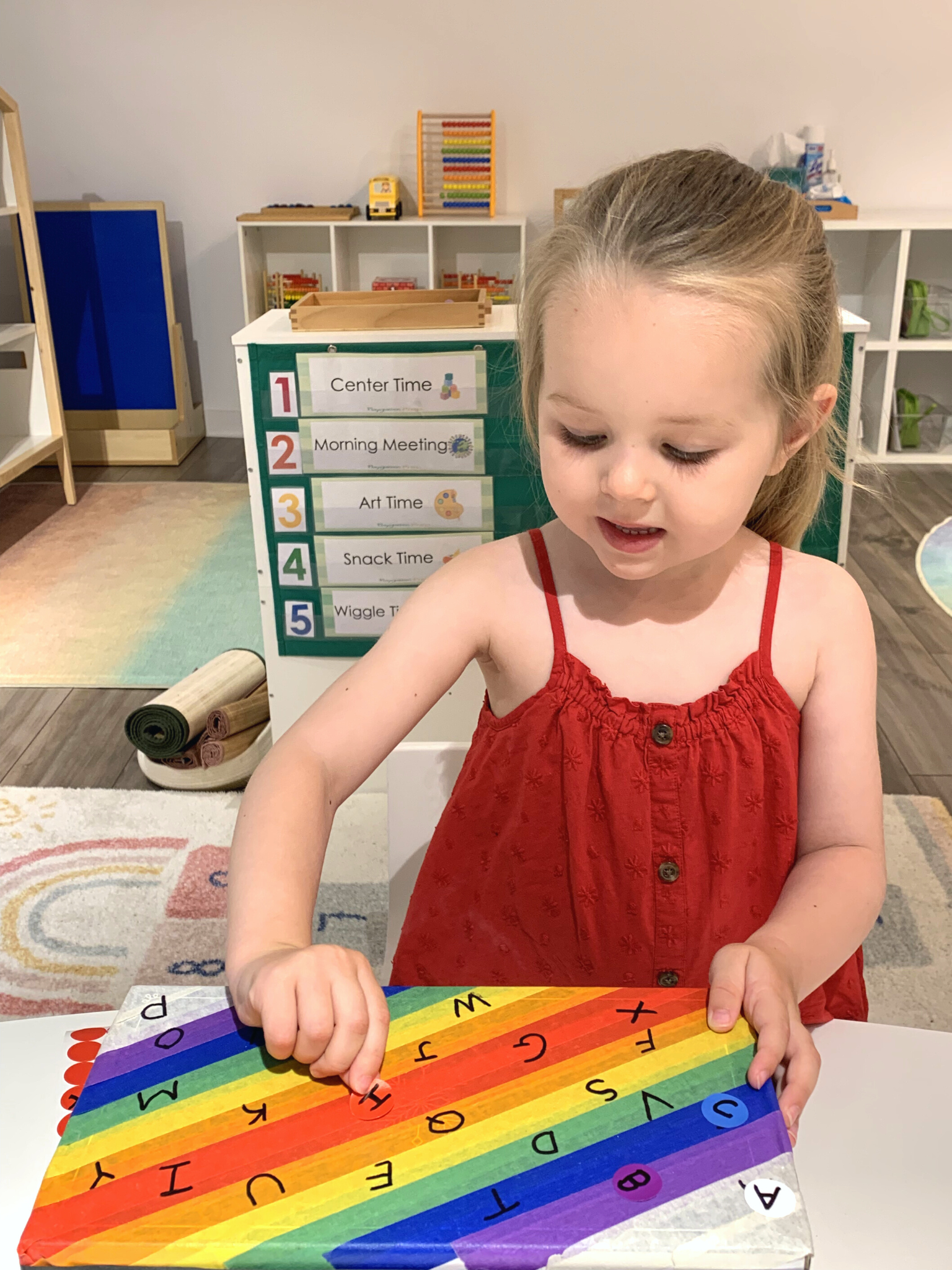 Rainbow ABC - DIY - Playgarden Online