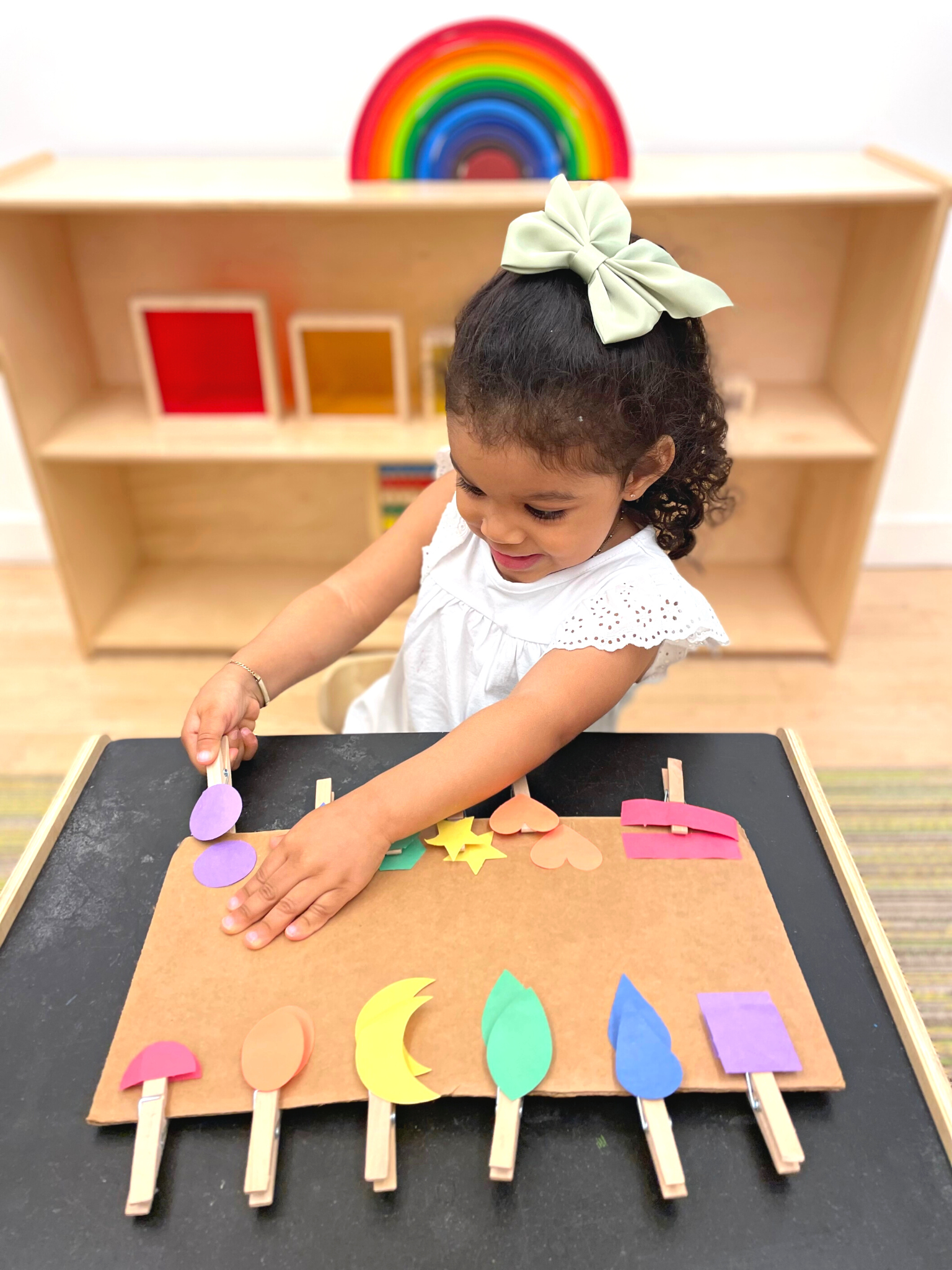 Rainbow Shape Sort - DIY - Playgarden Online