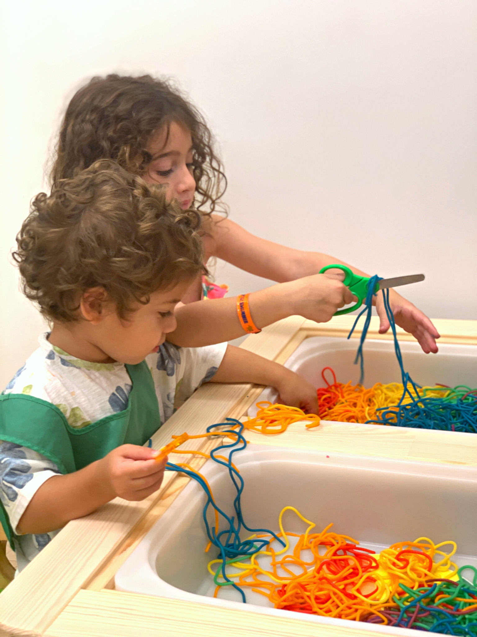 Rainbow Pasta Cutting - DIY - Playgarden Online