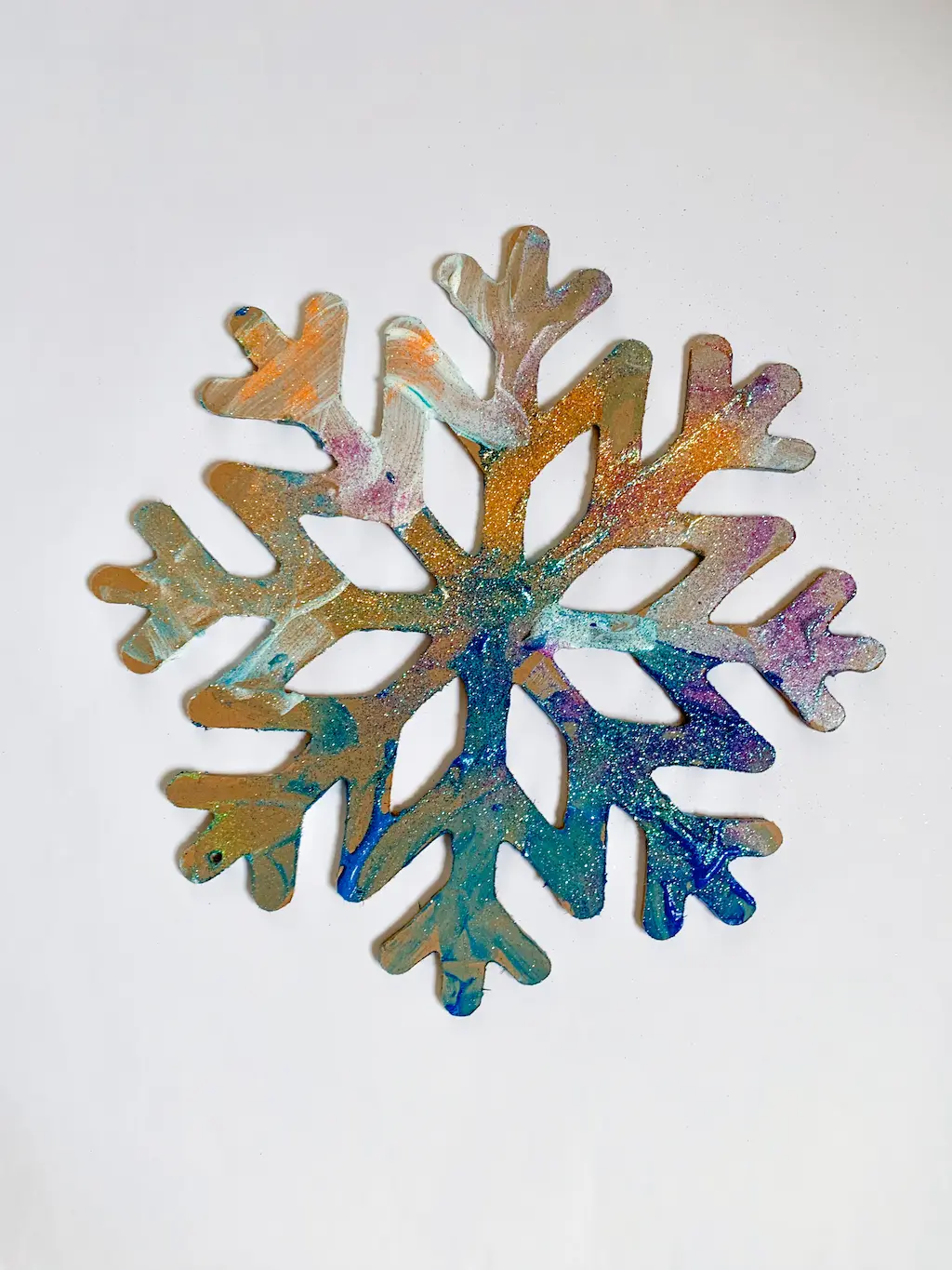 Clothespin Snowflake - DIY - Playgarden Online