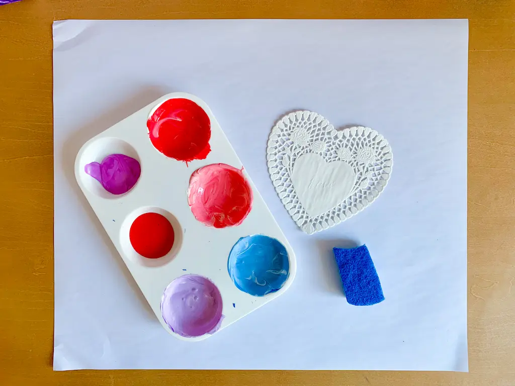 Doily Painting Wrapping Paper - DIY - Playgarden Online