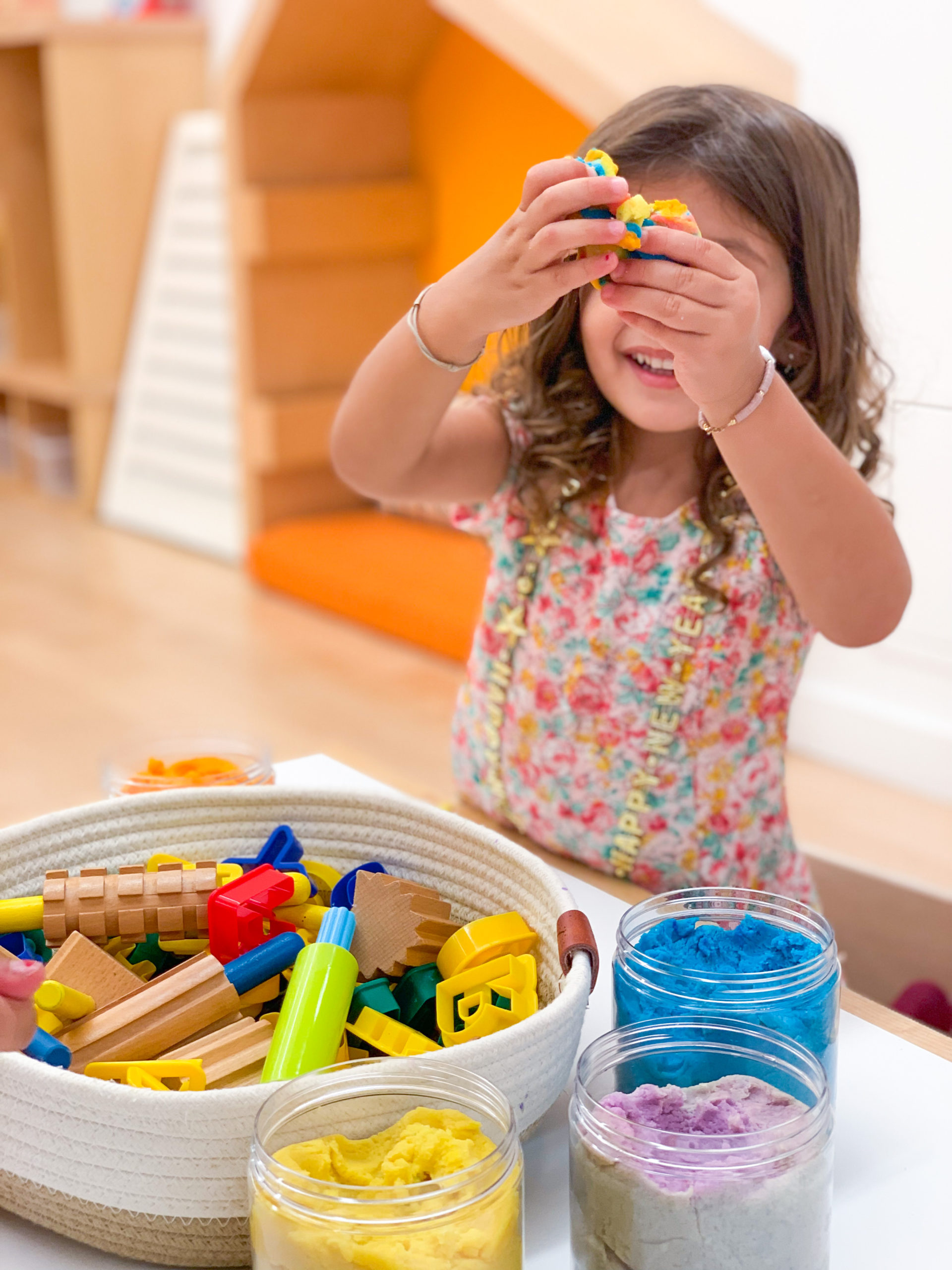 Rainbow Play-doh - DIY - Playgarden Online