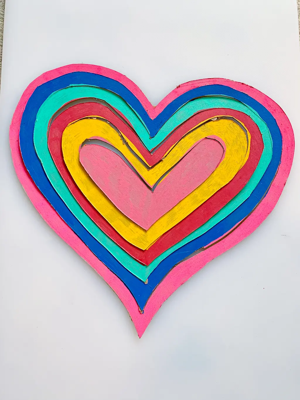 Heart Layer Puzzle - DIY - Playgarden Online