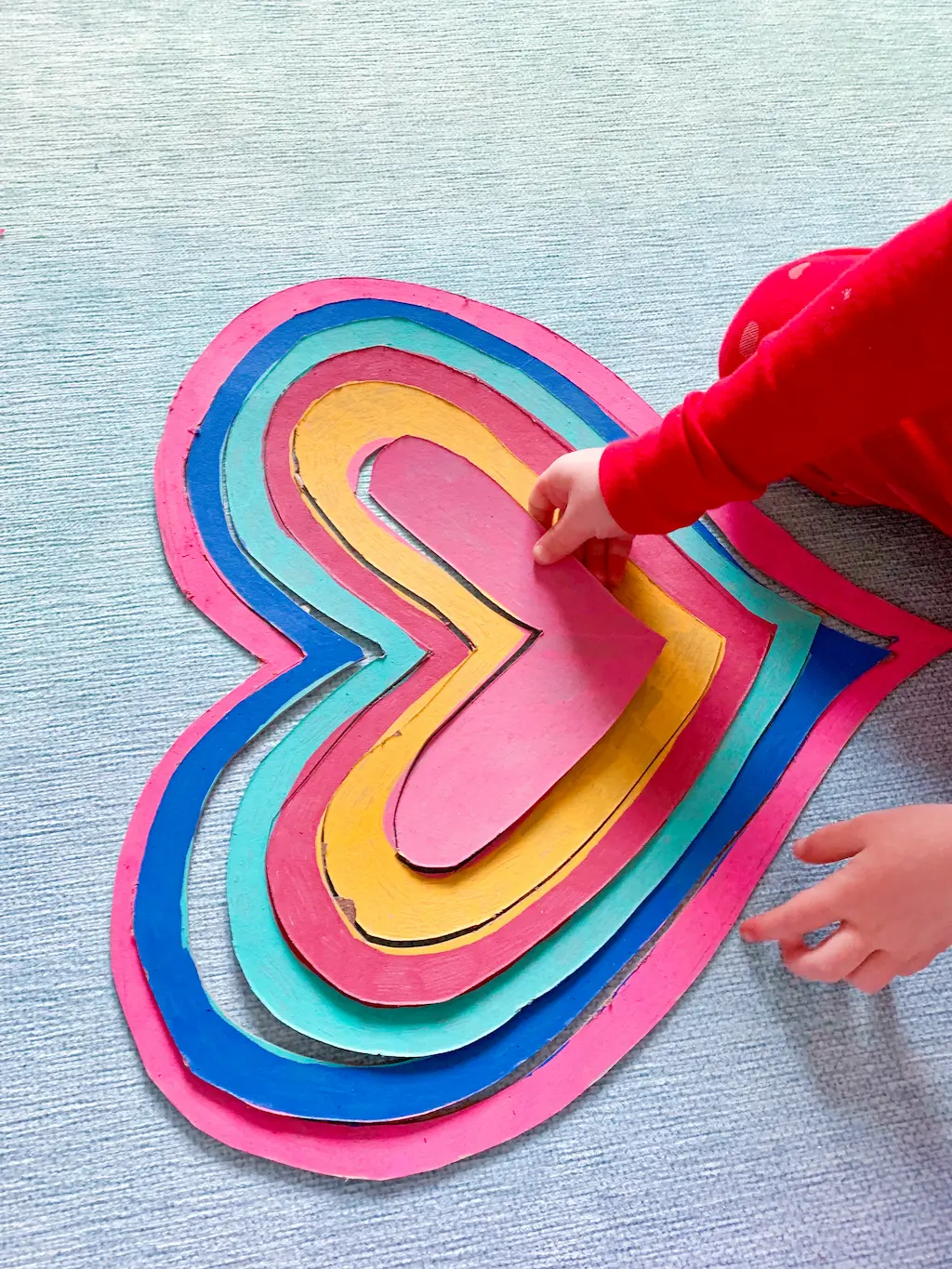 Heart Layer Puzzle - DIY - Playgarden Online