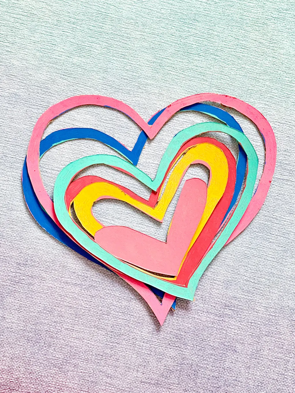 Heart Layer Puzzle - DIY - Playgarden Online