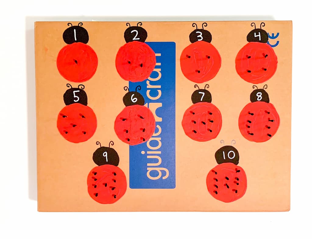 Ladybug Counting - DIY - Playgarden Online