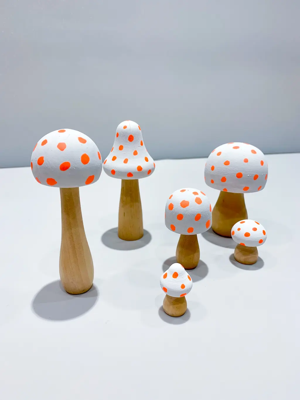 Painted Mushrooms - DIY - Playgarden Online