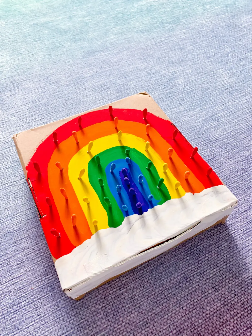 Q-Tip Push Rainbow - DIY - Playgarden Online