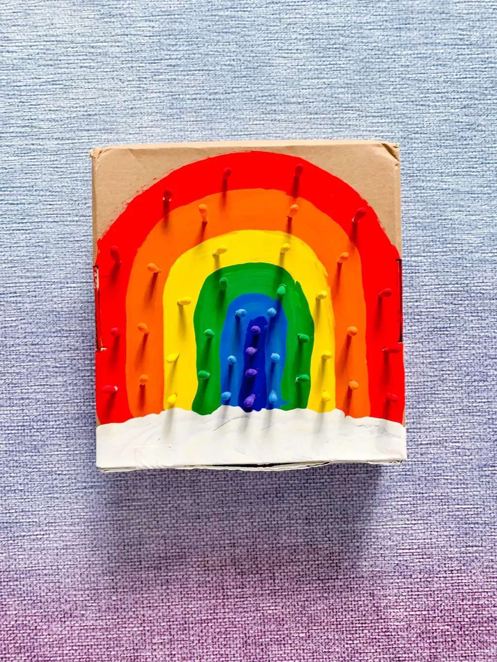 Q-Tip Push Rainbow - DIY - Playgarden Online