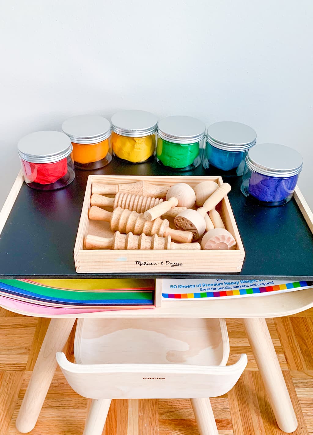 Rainbow Play-doh - DIY - Playgarden Online