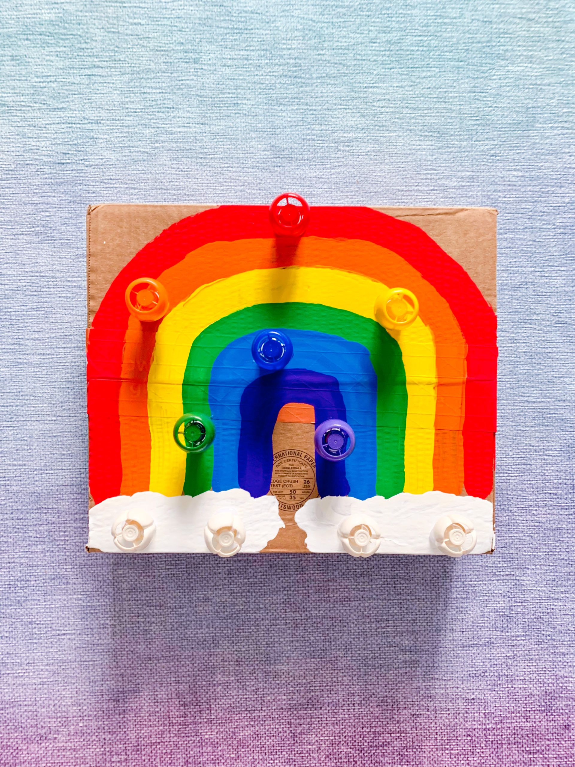 Rainbow Screw Caps - DIY - Playgarden Online