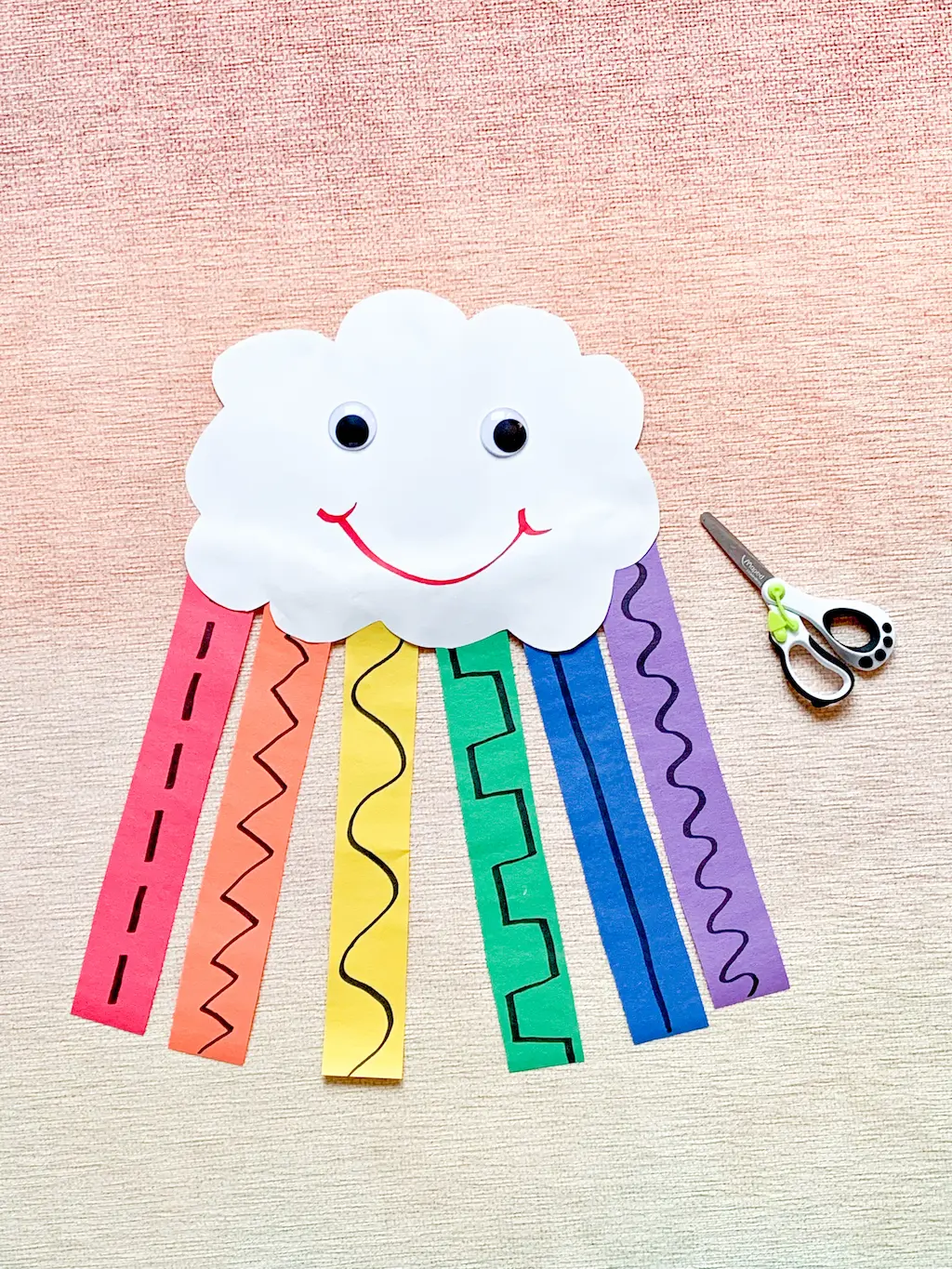 Rainbow Cloud Cutting - DIY - Playgarden Online