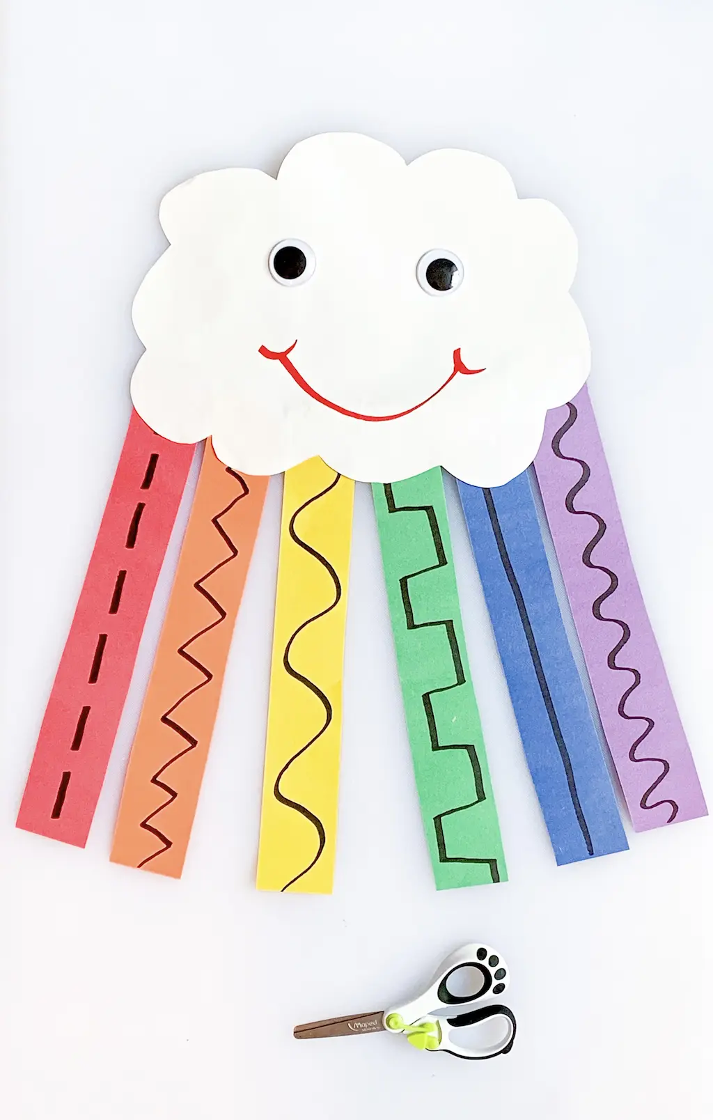 Rainbow Cloud Cutting - DIY - Playgarden Online