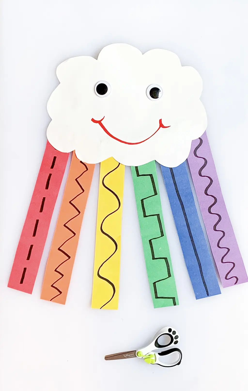 Rainbow Cloud Cutting - DIY - Playgarden Online