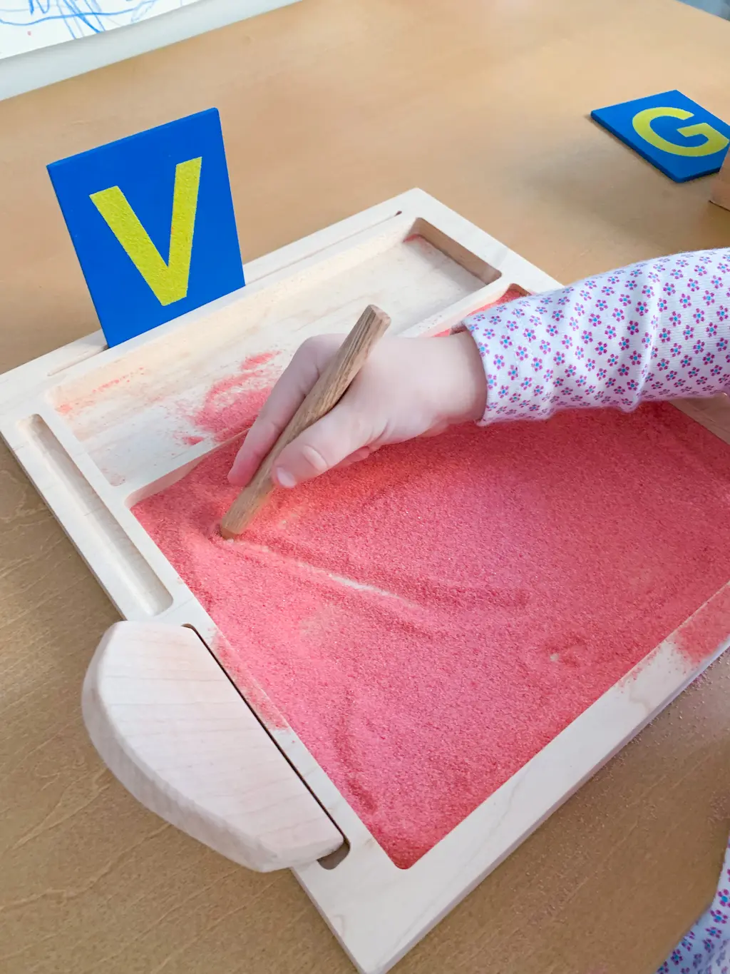 Sand Pre-Writing - DIY - Playgarden Online