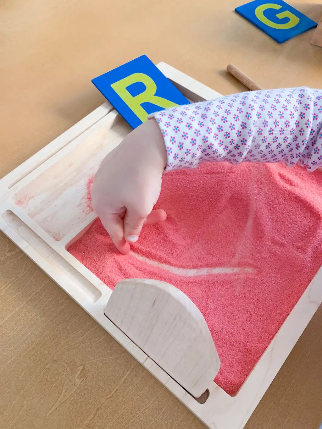 Sand Pre-Writing - DIY - Playgarden Online