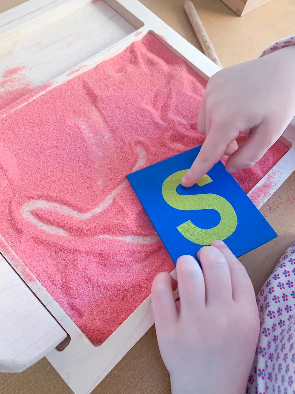 Sand Pre-Writing - DIY - Playgarden Online