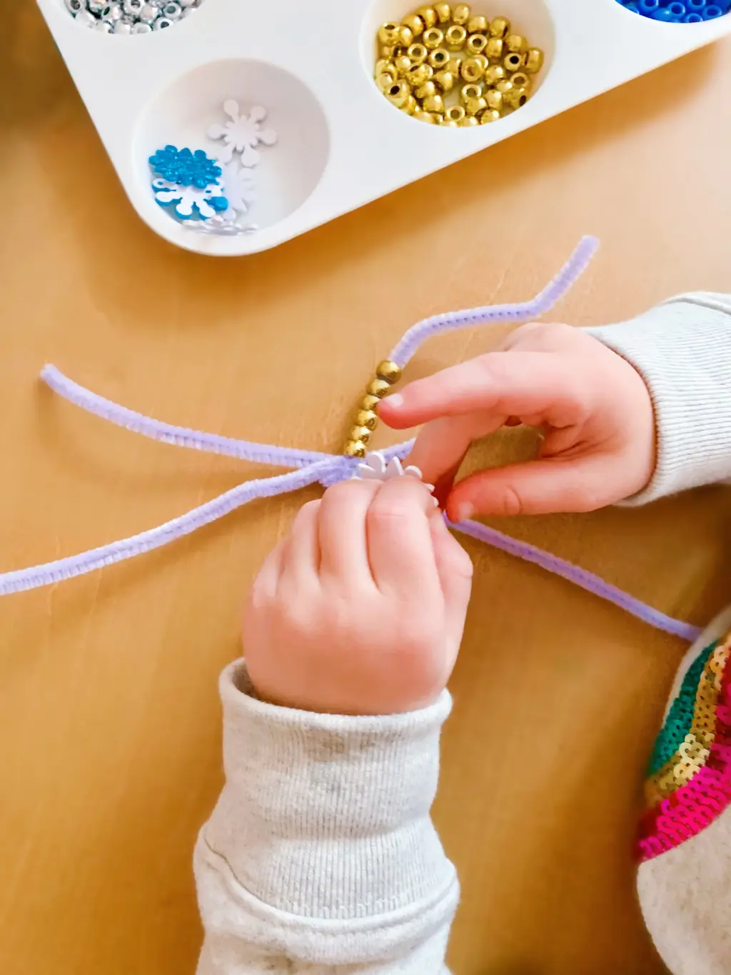 Snowflake Beading - DIY - Playgarden Online