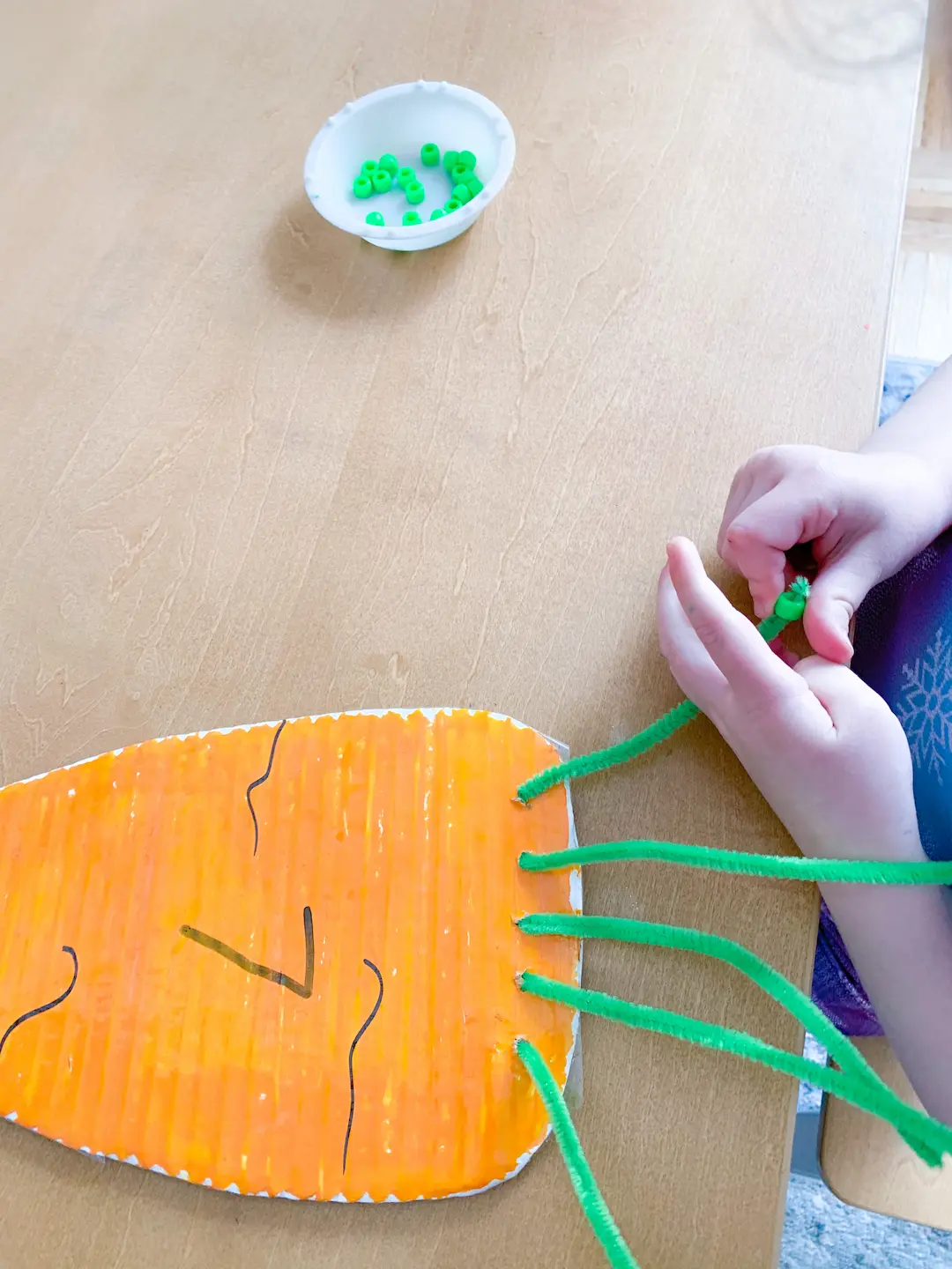 Carrot Counting - DIY - Playgarden Online