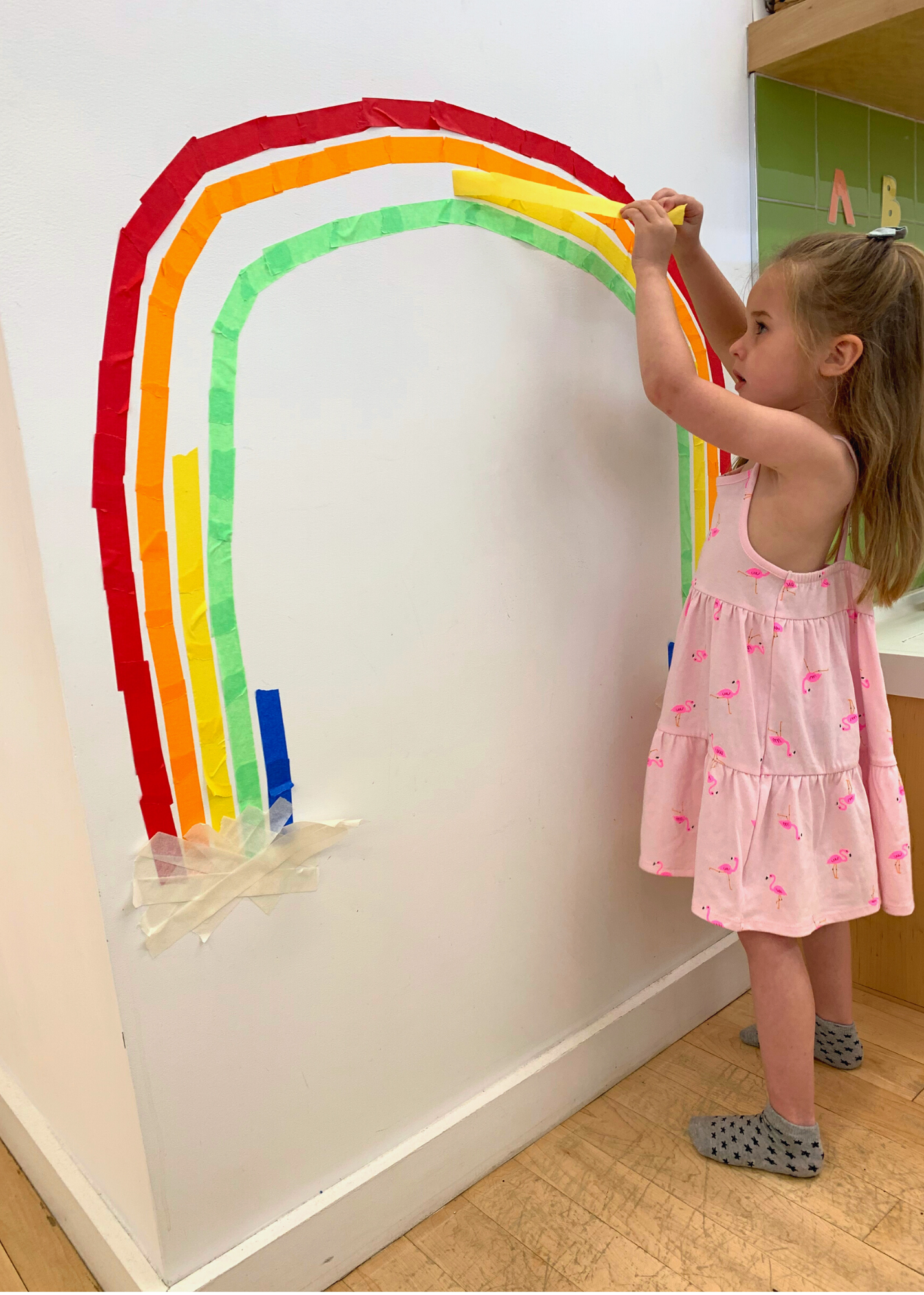 Tape Pull Rainbow - DIY - Playgarden Online