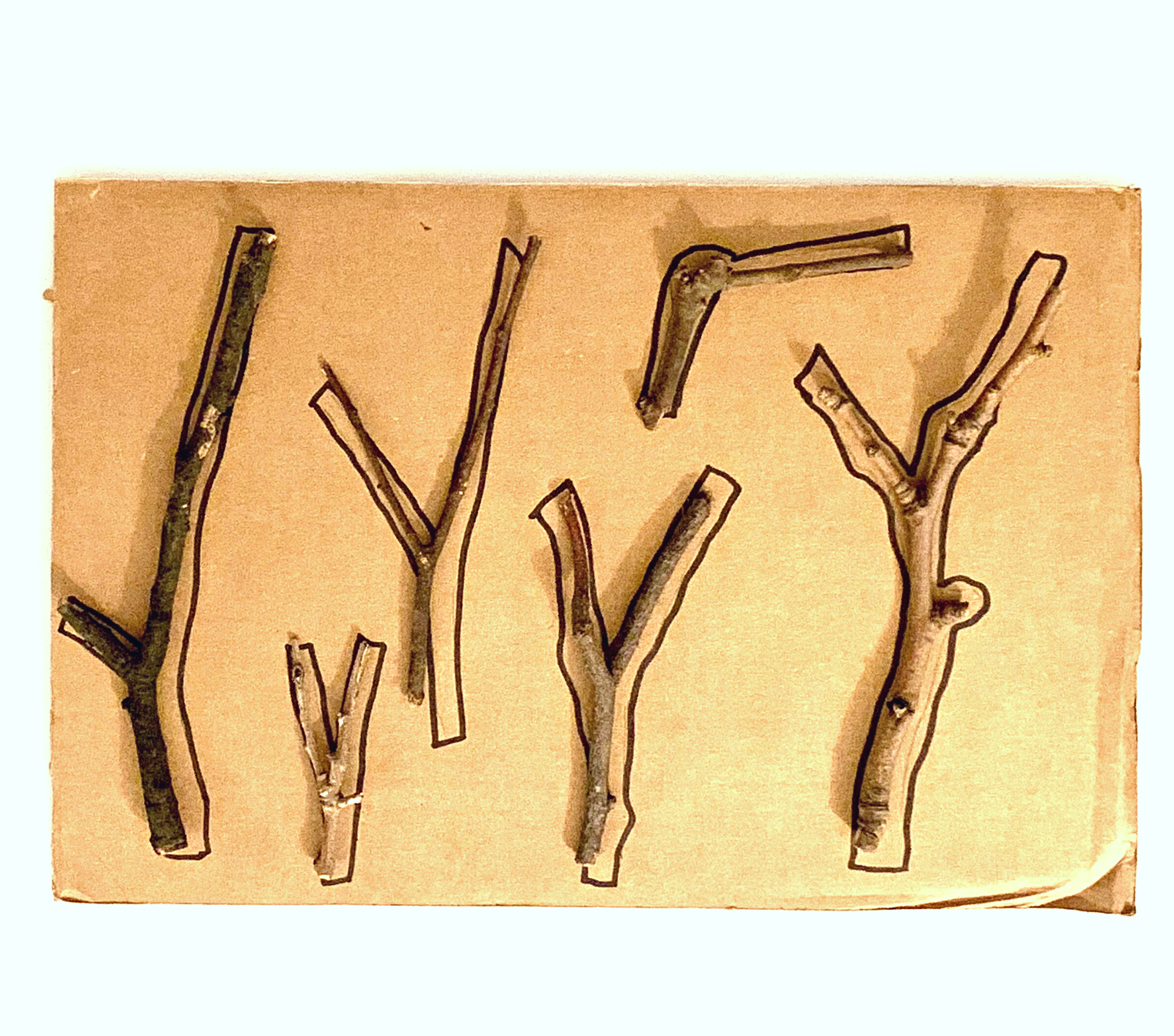 Stick Shape Sorting - DIY - Playgarden Online