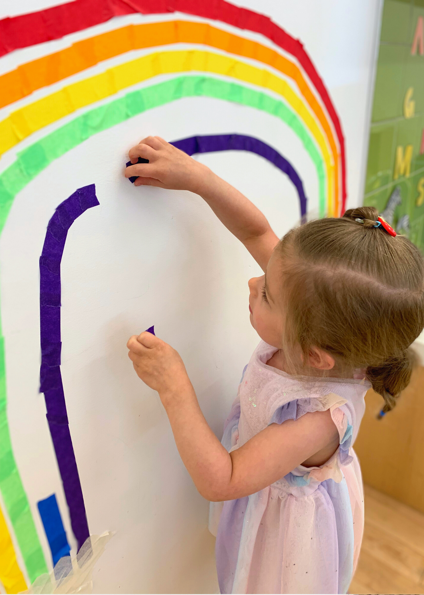 Tape Pull Rainbow - DIY - Playgarden Online