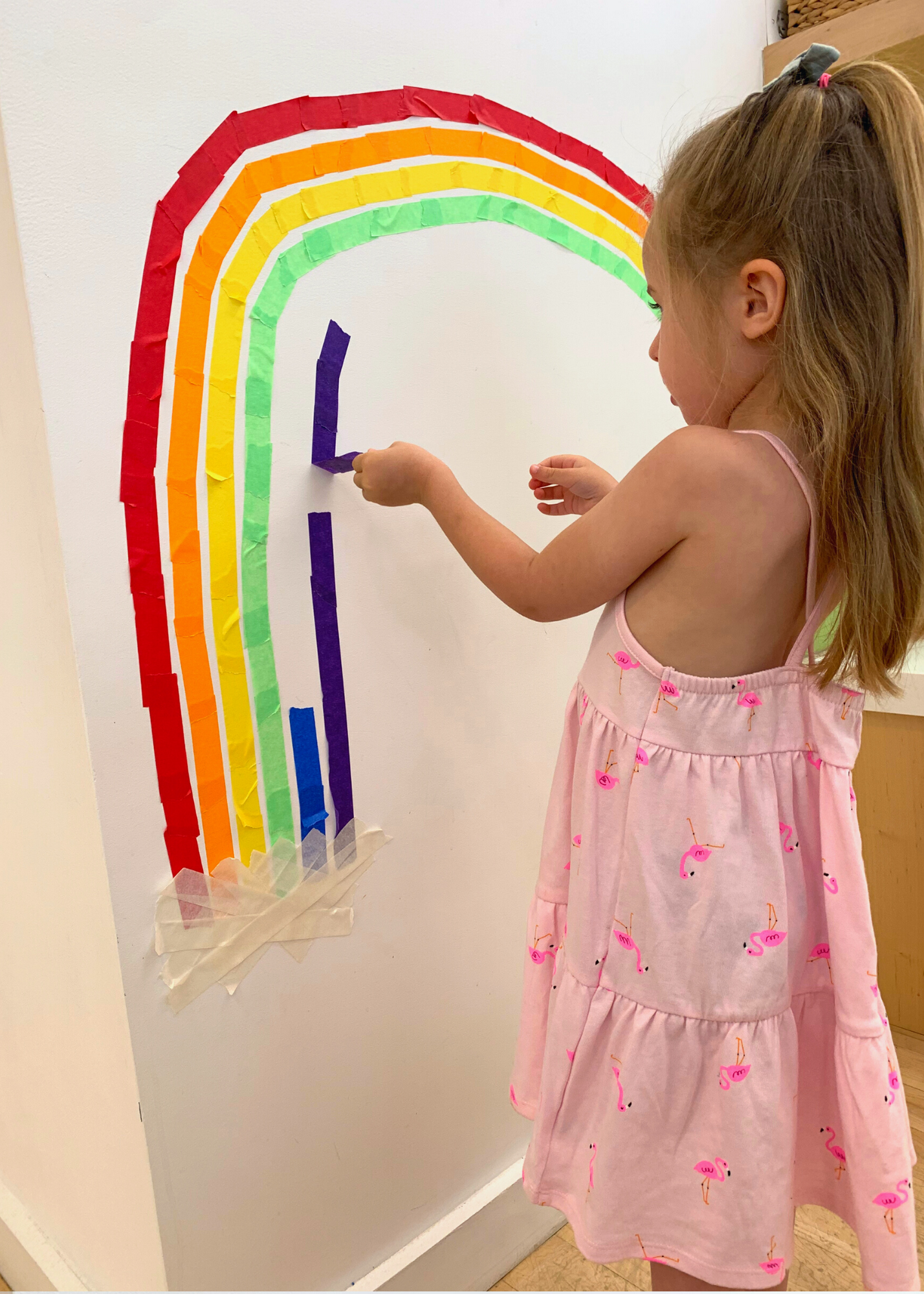 Tape Pull Rainbow - DIY - Playgarden Online