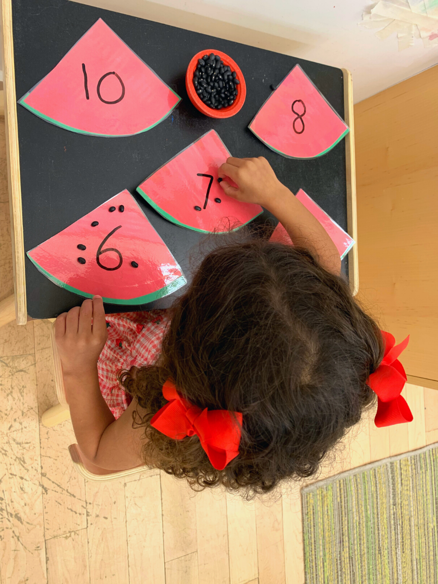 Watermelon Seed Counting - DIY - Playgarden Online