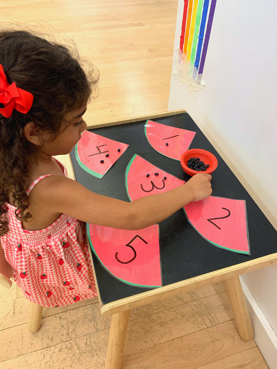 Watermelon Seed Counting - DIY - Playgarden Online